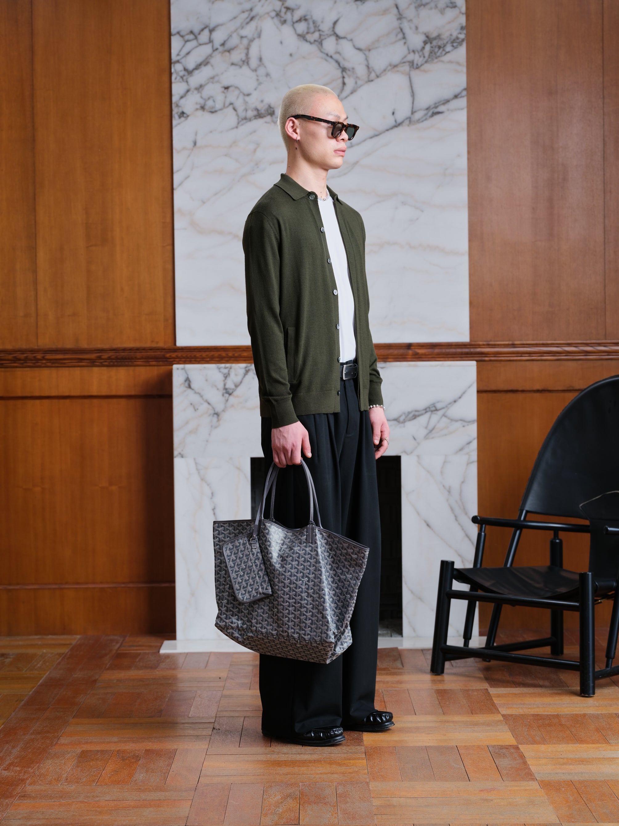 Hidden Button Down Sweater-2