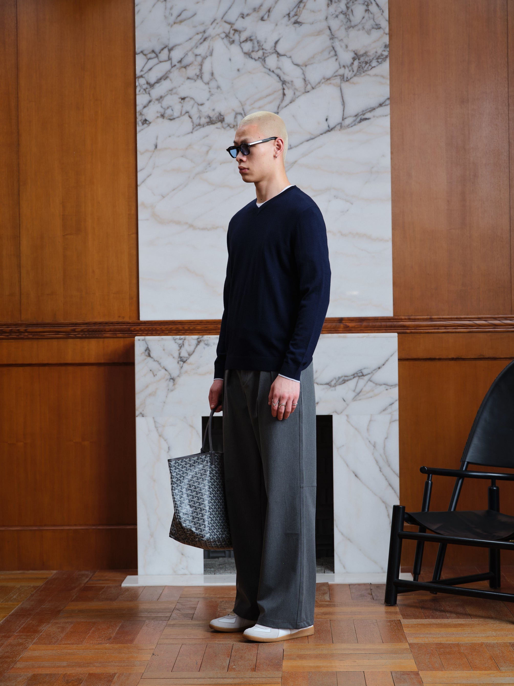 V-neck Sweater-7
