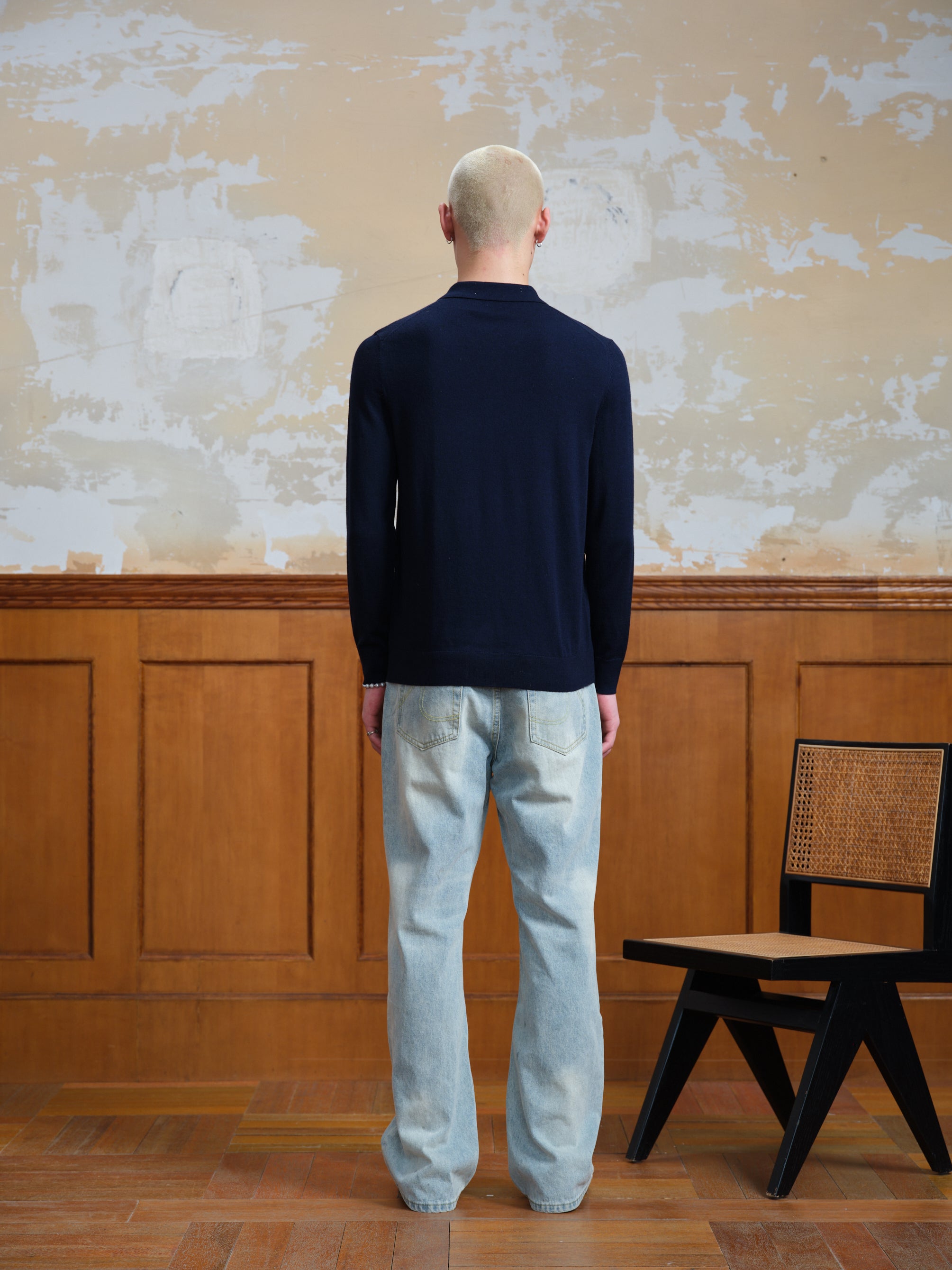 Merino Long Sleeve Polo-7