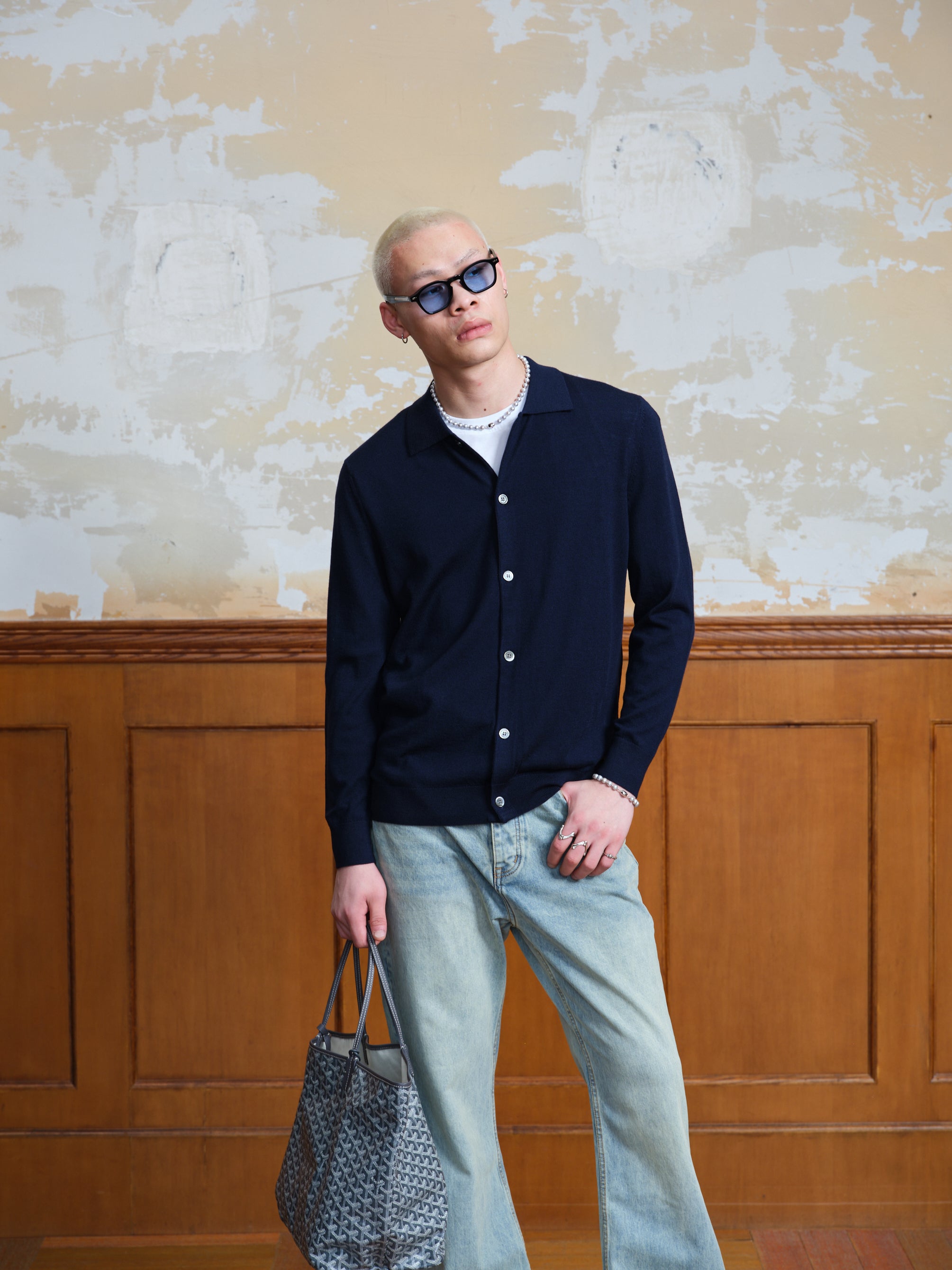 Polo Cardigan-9