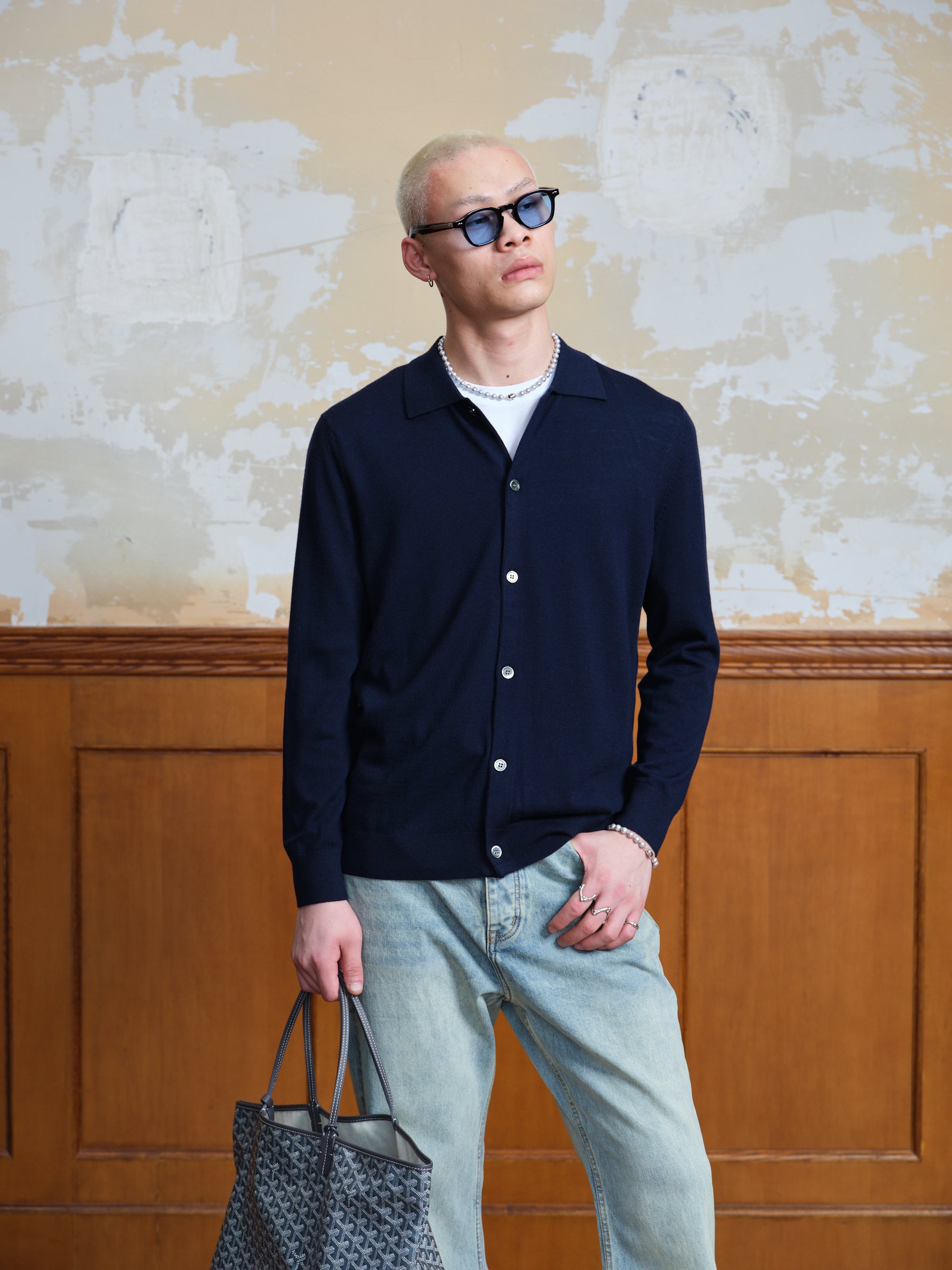 Polo Cardigan-8