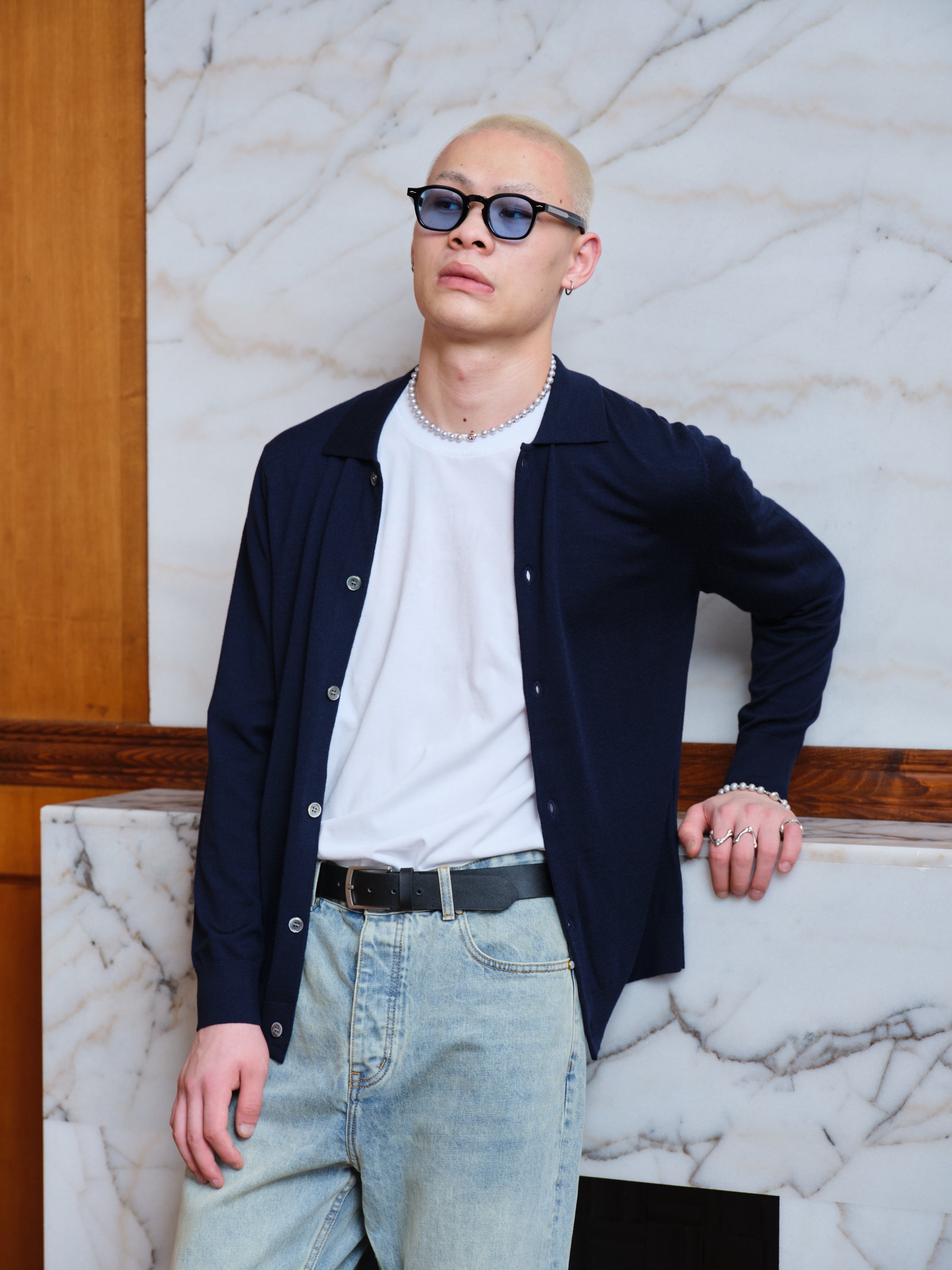 Polo Cardigan-2