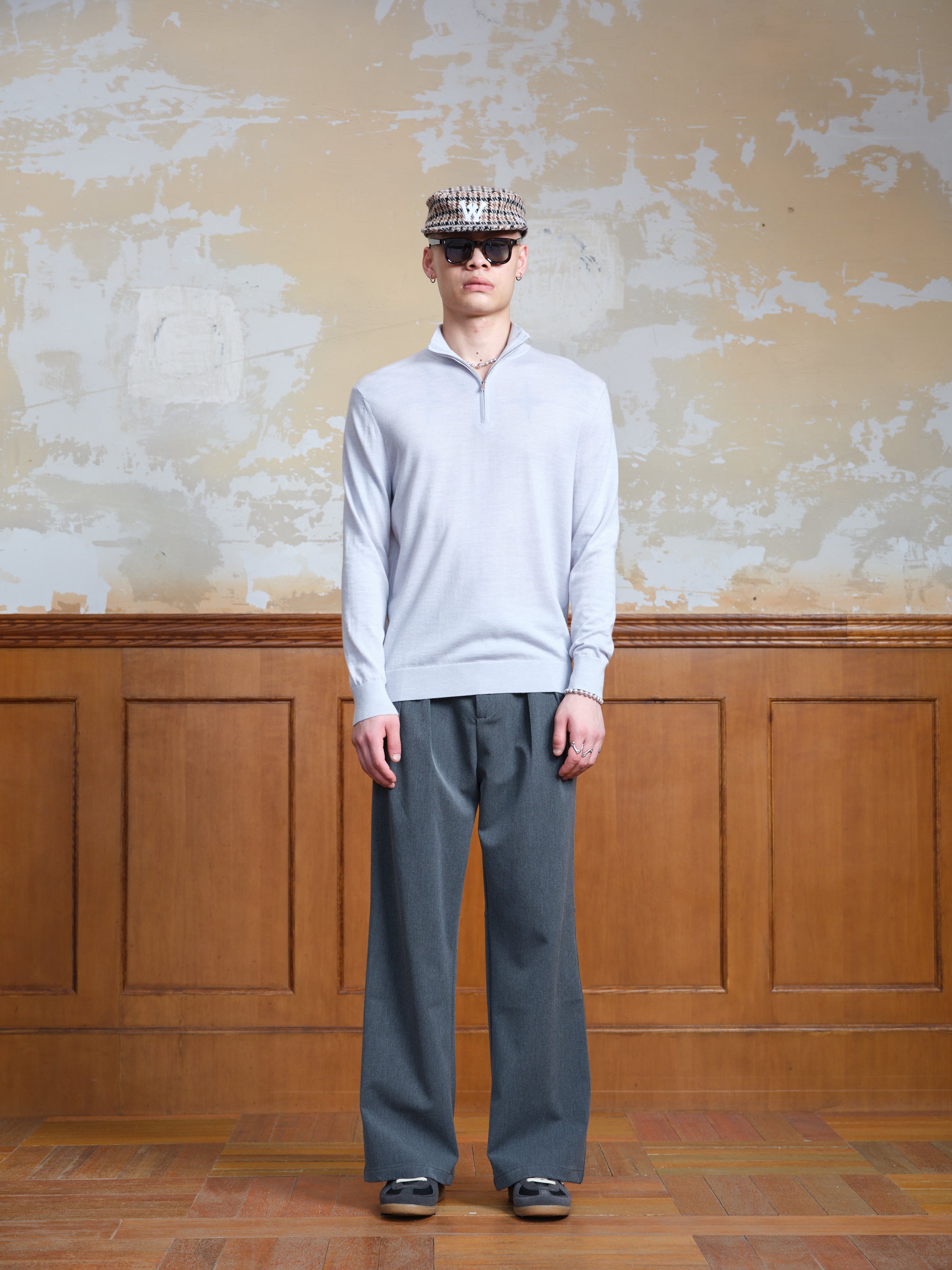 Quarter Zip Sweater-2