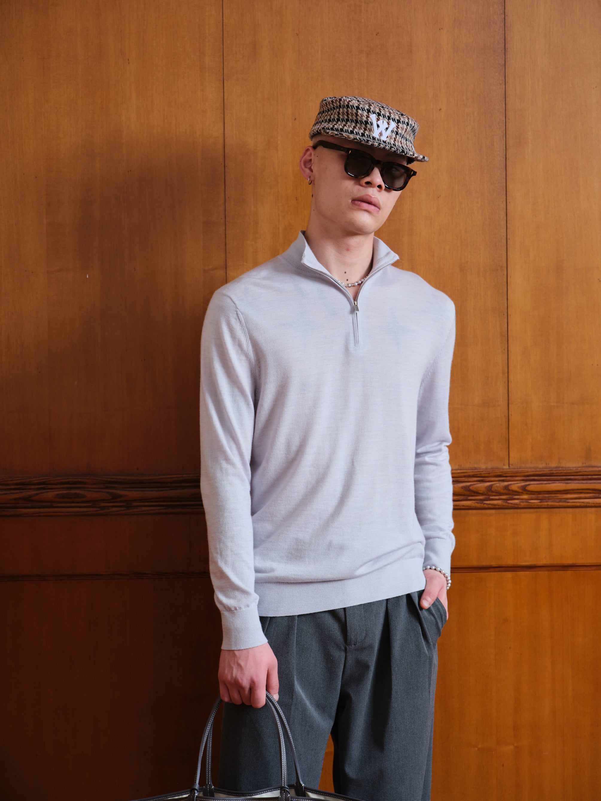Quarter Zip Sweater